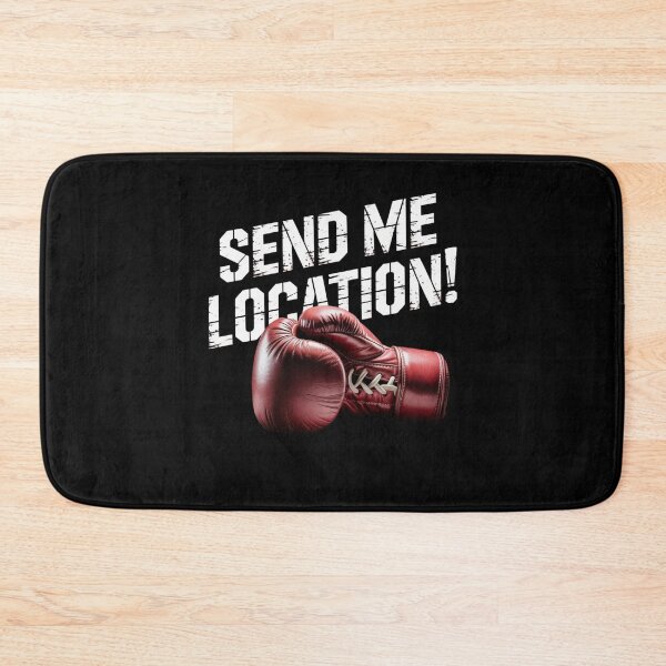 Item preview, Send Me Location Boxing Glove Fighter designed and sold by Flirt-Teez.