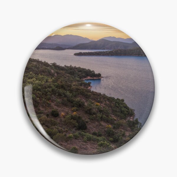 Item preview, Aerial View Over Glenbawn Dam at Sunset designed and sold by Justin Mckinney.