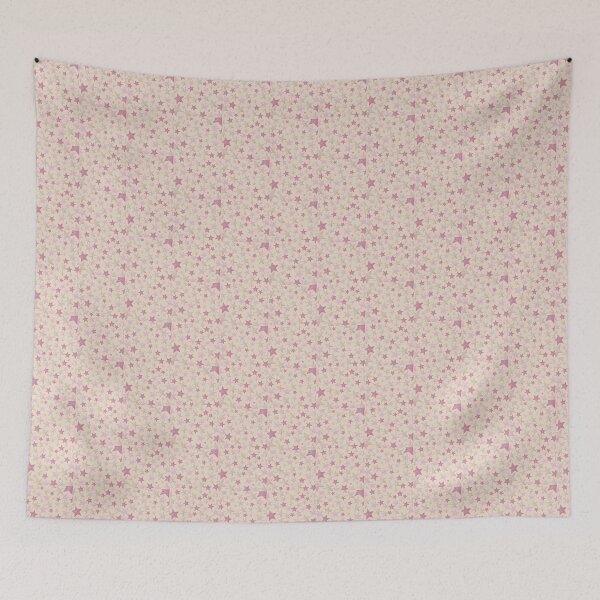 Item preview, Cute Pink Glitter Stars Aesthetic Y2K Preppy Pattern designed and sold by Cleairydelulu.