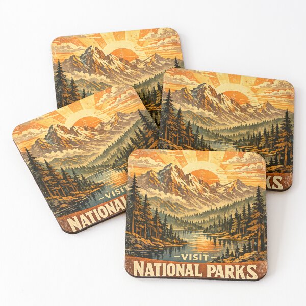 Item preview, Vintage Wilderness Adventure Artwork designed and sold by nezar1811.