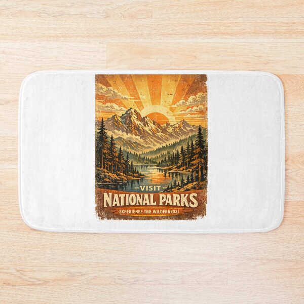Item preview, Vintage Wilderness Adventure Artwork designed and sold by nezar1811.