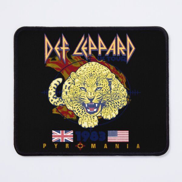 Item preview, Def Leppard Pyromania 1983 US Tour Vintage Leopard designed and sold by Cantherlis.
