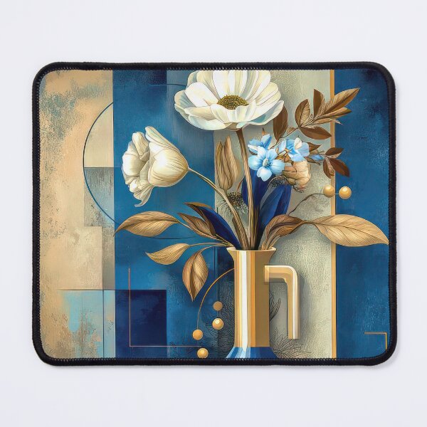 Item preview, Blue Floral abstract designed and sold by Brian Tarr.