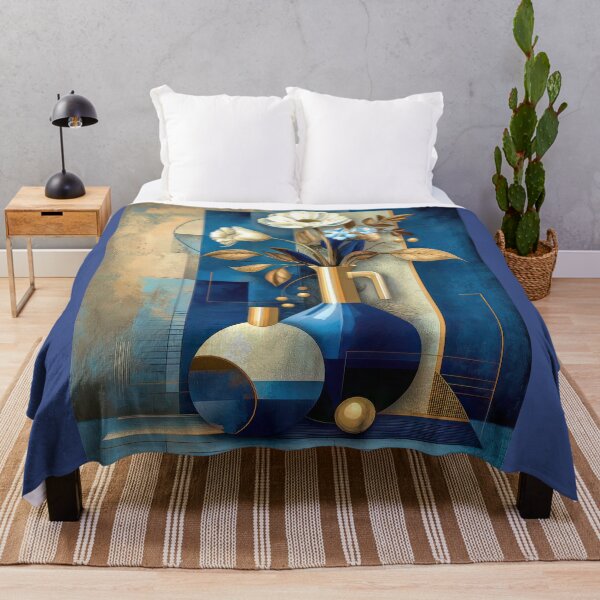 Item preview, Blue Floral abstract designed and sold by Brian Tarr.