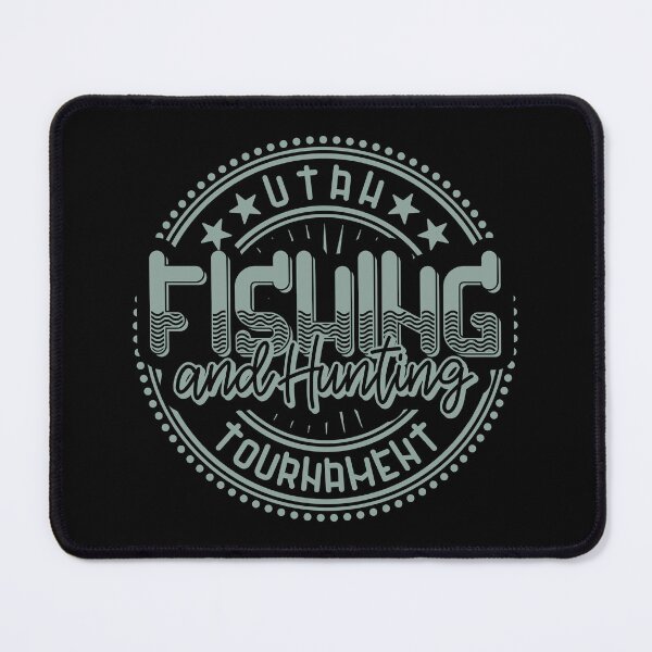 Item preview, Utah Fishing and Hunting Tournament Vintage Badge designed and sold by DERA RAY.
