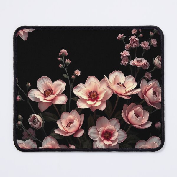 Item preview, Pink Magnolia Flowers and Buds Cluster designed and sold by IntelliMindDesigns.