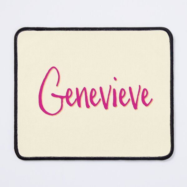 Item preview, GENEVIEVE personalized type design designed and sold by CharlottePlaceArt.