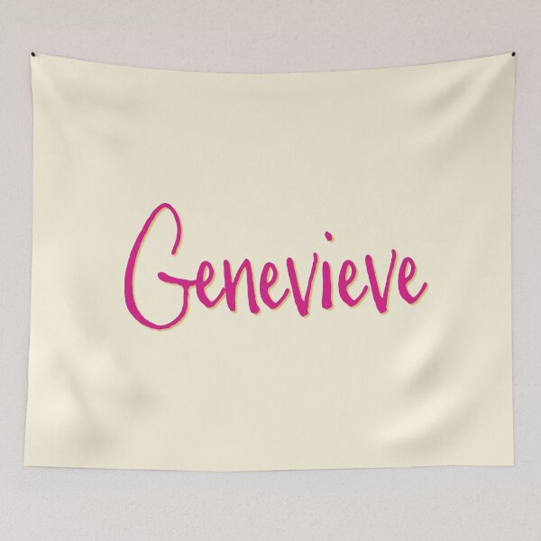 Item preview, GENEVIEVE personalized type design designed and sold by CharlottePlaceArt.