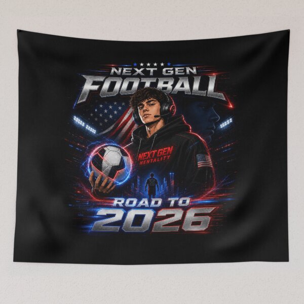 Item preview, Next Gen Football Road To 2026 Gamer Soccer Hoodie | USA Football Creator Streetwear designed and sold by Prime legend .
