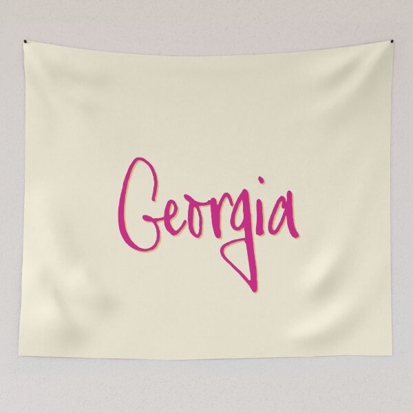 Item preview, GEORGIA personalized type design designed and sold by CharlottePlaceArt.