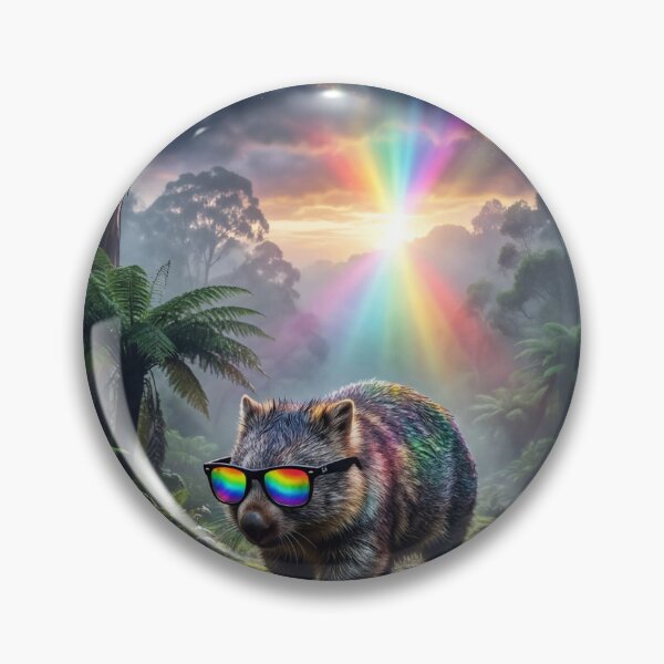 Item preview, Cool crazy wombat.  designed and sold by J7Simpson.