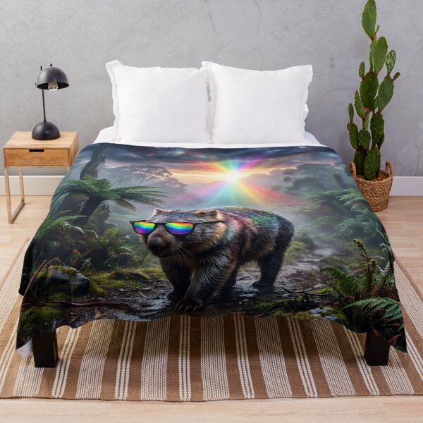 Item preview, Cool crazy wombat.  designed and sold by J7Simpson.