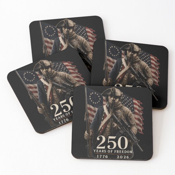 Item preview, 250 Years of Freedom Veteran T-Shirt | 1776 to 2026 America 250th Anniversary designed and sold by getpressedshirt.