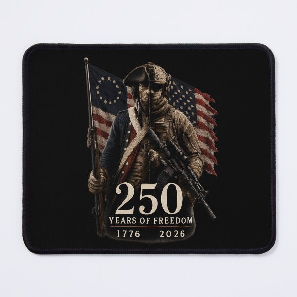 Item preview, 250 Years of Freedom Veteran T-Shirt | 1776 to 2026 America 250th Anniversary designed and sold by getpressedshirt.