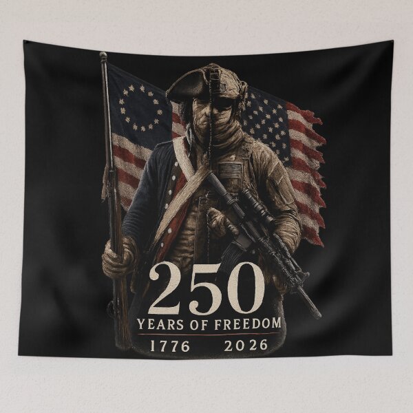 Item preview, 250 Years of Freedom Veteran T-Shirt | 1776 to 2026 America 250th Anniversary designed and sold by getpressedshirt.