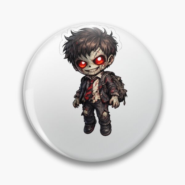 Item preview, Creepy Anime Student Zombie Sticker Art designed and sold by tommytvkids.
