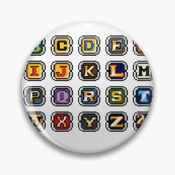 Item preview, Alphabet Metal Slug designed and sold by Quartet Prints.
