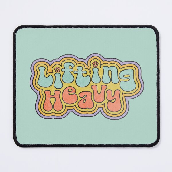 Item preview, Lifting heavy retro 1 designed and sold by alienrabbit.