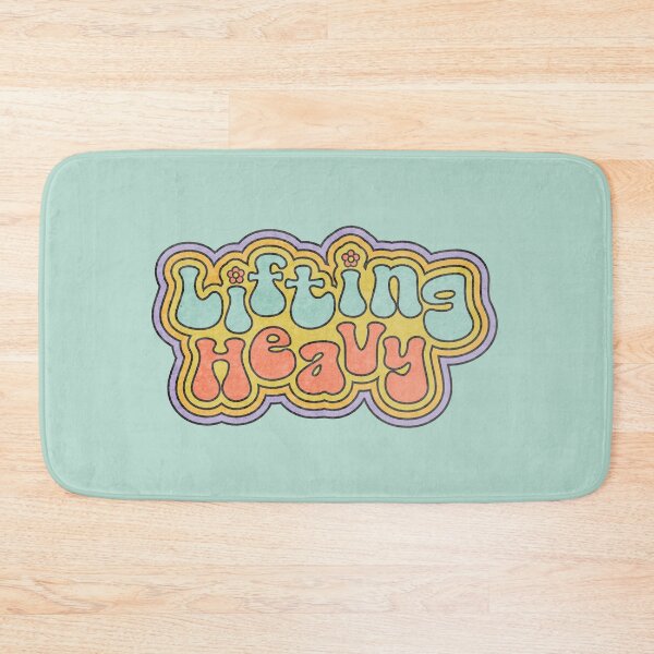 Item preview, Lifting heavy retro 1 designed and sold by alienrabbit.