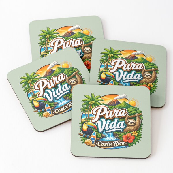 Item preview, Pura Vida Costa Rica Tropical Paradise designed and sold by Myra365Art.