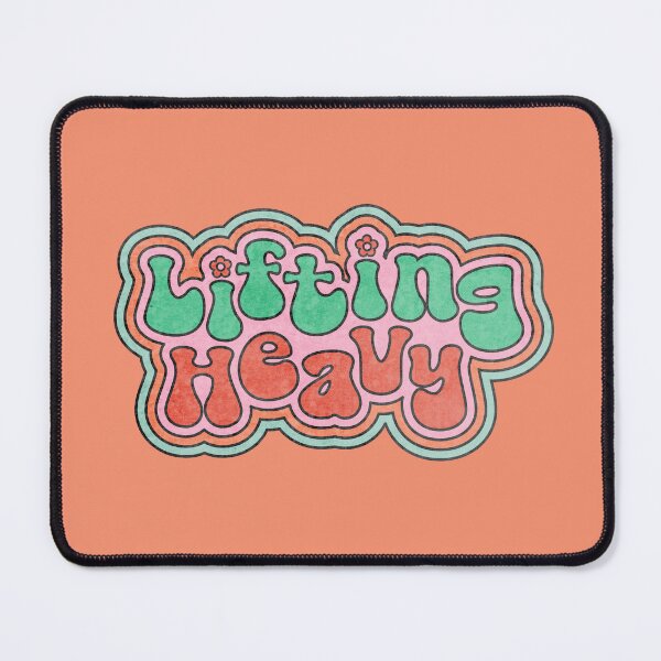 Item preview, Lifting heavy retro 2 designed and sold by alienrabbit.
