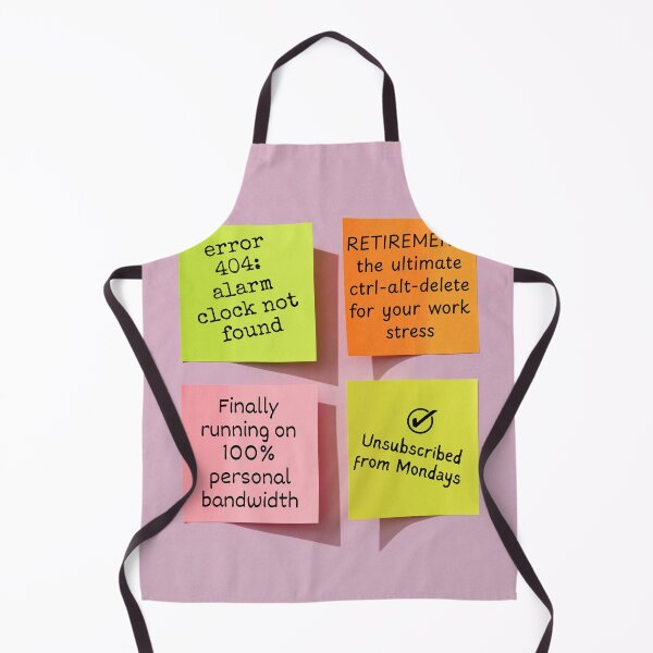 Item preview, Retirement Card for IT Professionals. Sticky Notes Error 404 Unsubscribed from Mondays designed and sold by Compusmurf Design.