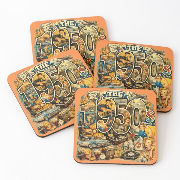 Item preview, 1950s Vintage Americana Collage designed and sold by RockyLambda.