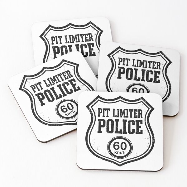 Item preview, Pit Limiter Police | Funny Sim Racing Gear designed and sold by GarageGraphics.