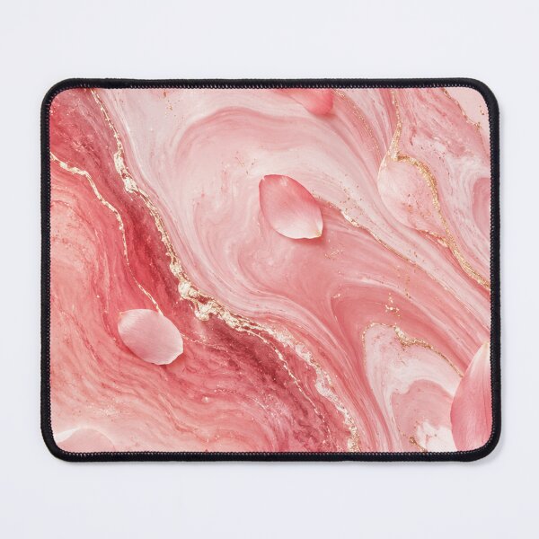 Item preview, Rose Gold Fluid Marble - Dream Petals designed and sold by EsenciaZen.