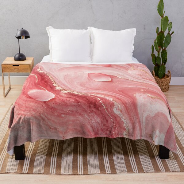 Item preview, Rose Gold Fluid Marble - Dream Petals designed and sold by EsenciaZen.