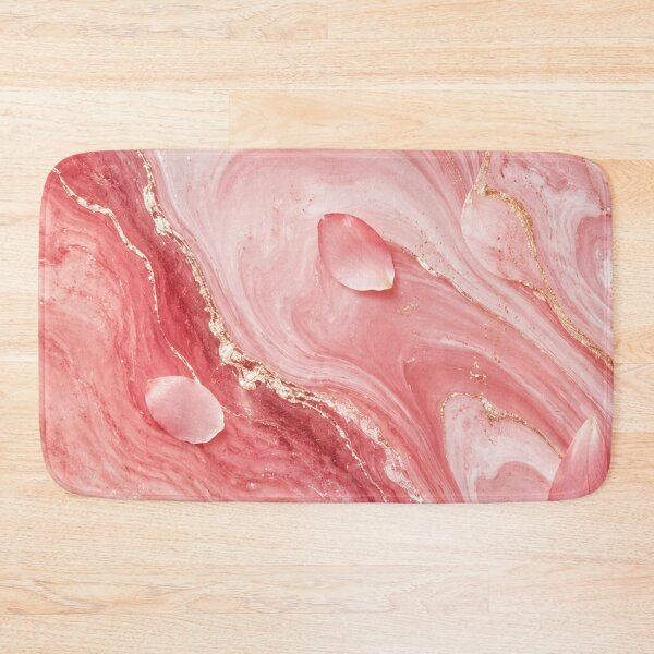 Item preview, Rose Gold Fluid Marble - Dream Petals designed and sold by EsenciaZen.