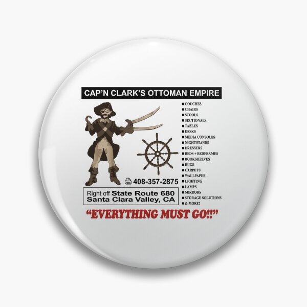 Item preview, Cap’n Clark’s Ottoman Empire - Backrooms Movie 2026 Horror designed and sold by aridawstrusbbyg.