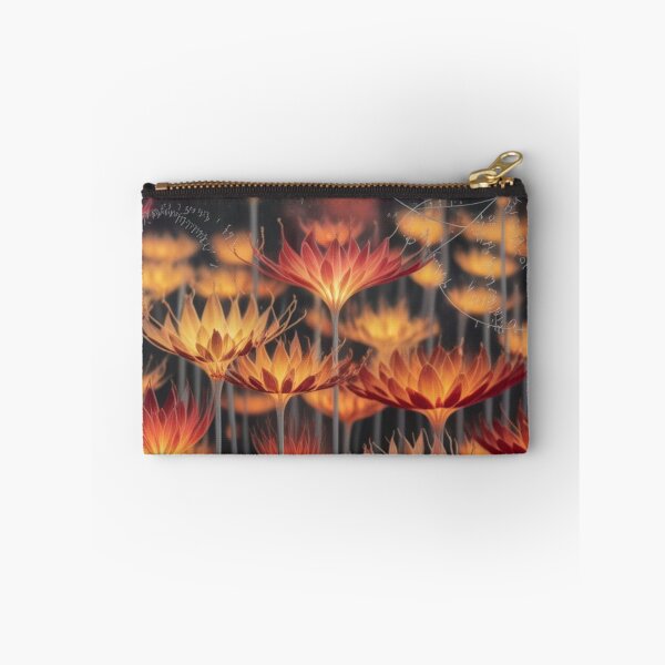 Item preview, Golden Bioluminescent Flowers - Nature's Living Light designed and sold by NatArtSA.