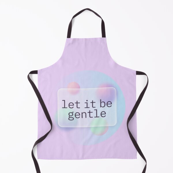 Item preview, Let It Be Gentle – Inspirational Self Love Spiritual Design designed and sold by CosmicQuietStudio.
