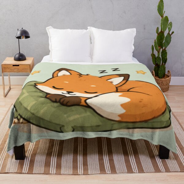 Item preview, Cute Sleepy Fox designed and sold by MellowMunchkins.