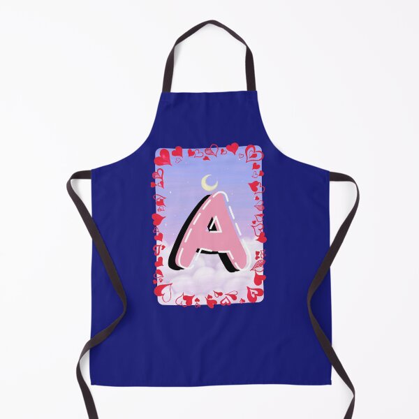 Item preview, Cute Letter A Monogram Aesthetic Heart Design designed and sold by Palette _Vibes.