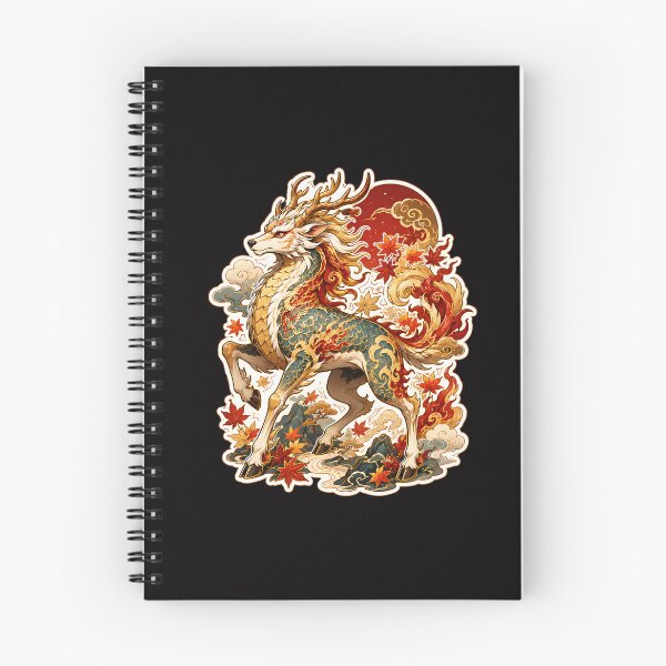 Item preview, Celestial Kirin Japanese Mythology Design designed and sold by CoolCrazyQuirky.