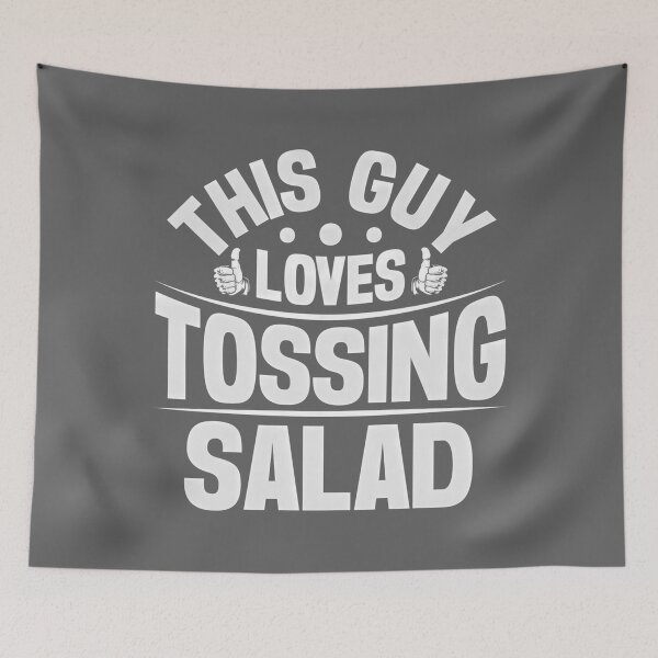 Item preview, Mens This Guy Loves Tossing Salad - Funny Salad Tossing Joke Performance designed and sold by KristineLi.