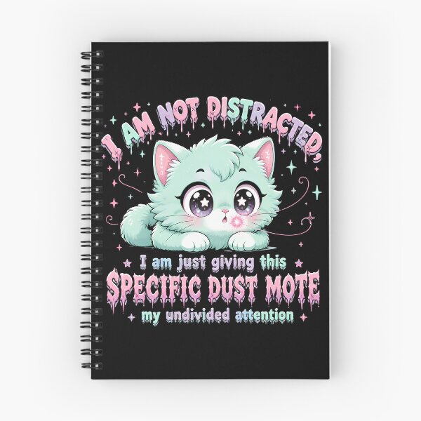 Item preview, Not Distracted Specific Dust Mote Cute Creepy Kawaii Pastel Goth designed and sold by DarklyOK.