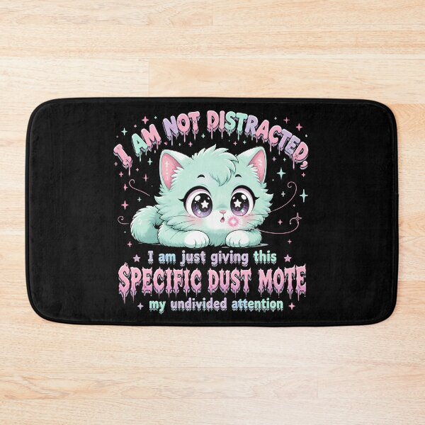 Item preview, Not Distracted Specific Dust Mote Cute Creepy Kawaii Pastel Goth designed and sold by DarklyOK.