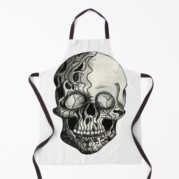 Item preview, cráneo con dibujos designed and sold by Glenbobagins.