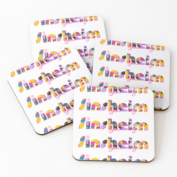Item preview, Sinsheim, Germany, Vibrant Abstract City Typography Art designed and sold by Wanderful-roads.