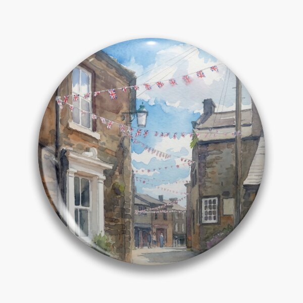 Item preview, A Stroll Through Haworth Watercolour Style designed and sold by InkAndLatitude.