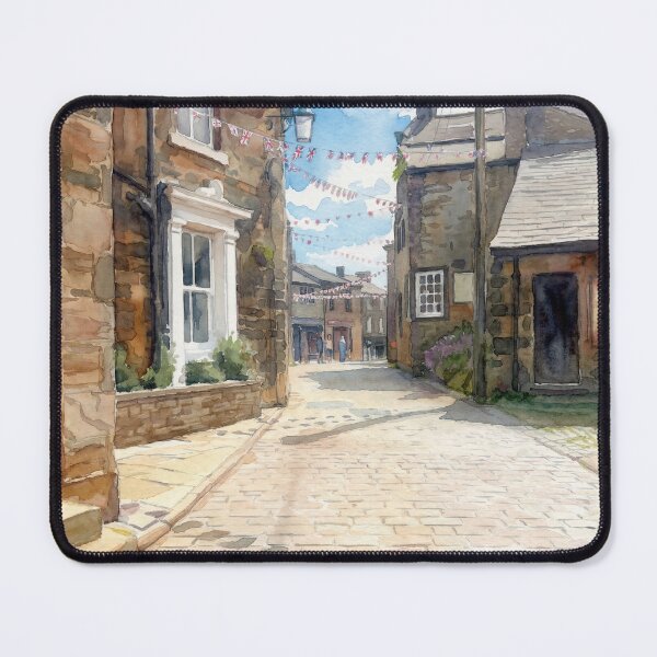 Item preview, A Stroll Through Haworth Watercolour Style designed and sold by InkAndLatitude.