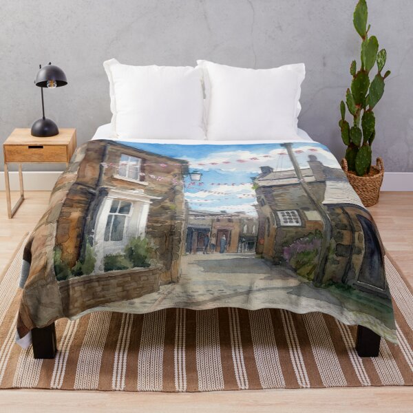 Item preview, A Stroll Through Haworth Watercolour Style designed and sold by InkAndLatitude.