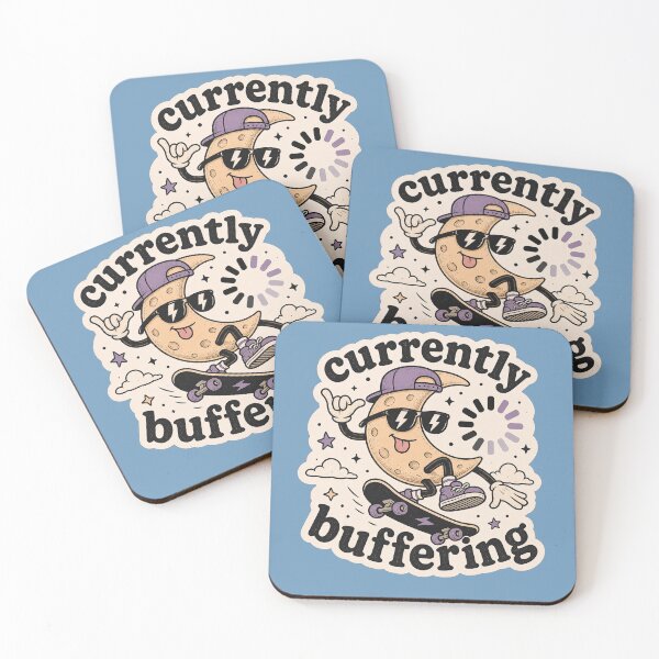 Item preview, Monkey Business Currently Buffering designed and sold by logicfun.