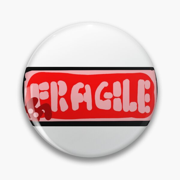 Item preview, Be careful FRAGILE STICKER designed and sold by sirspacecow3rd.