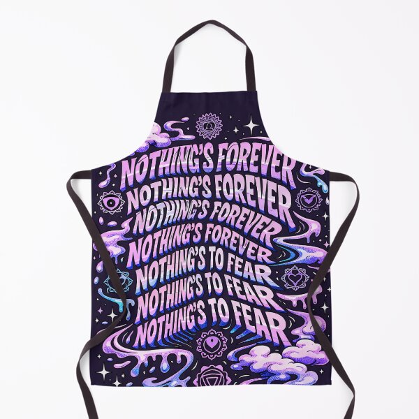 Item preview, Nothing's Forever Nothing's to Fear Cosmic Typography designed and sold by Meivelle.