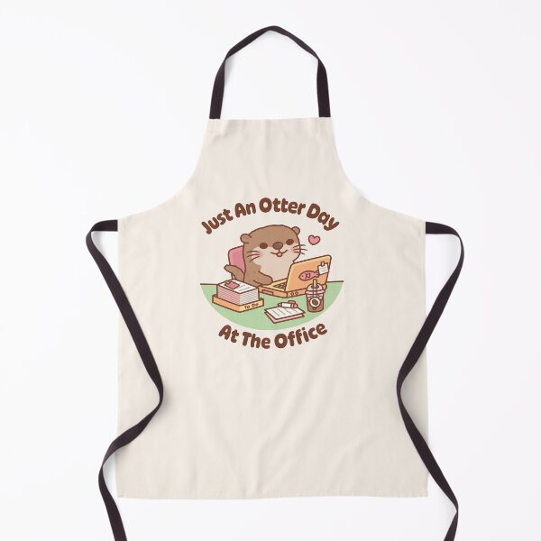 Item preview, Cute Hardworking Otter Just An Otter Day at the Office designed and sold by rustydoodle.