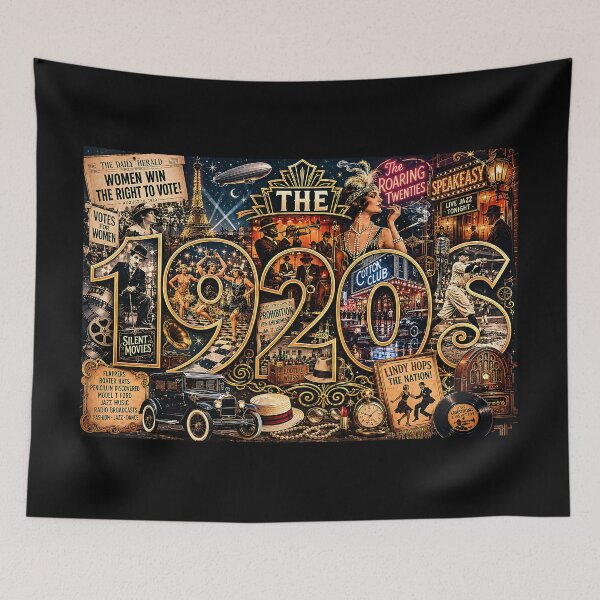 Item preview, 1920s Roaring Twenties Collage designed and sold by RockyLambda.